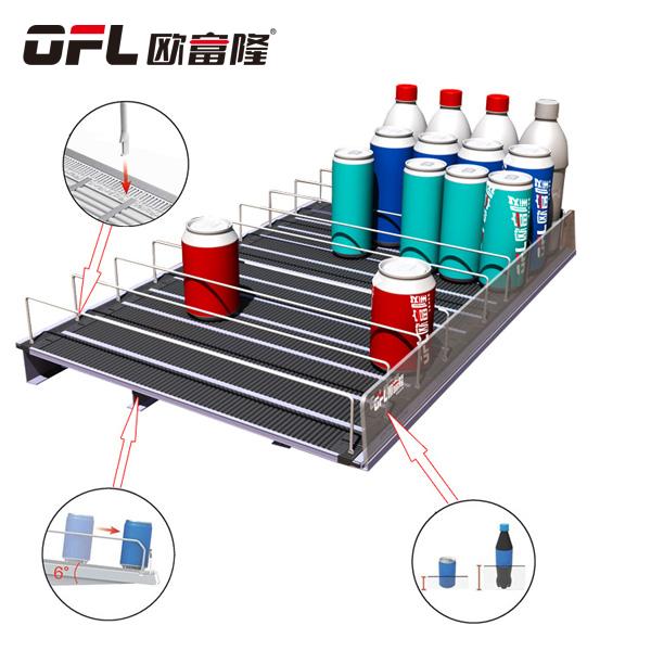 Auto Feed Sliding Roller Shelf