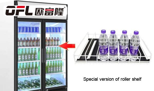 Adjustable Beverage Show Shelf