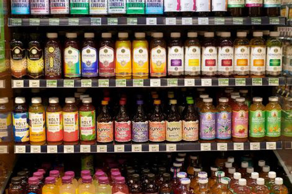 slide rack beverage shelf