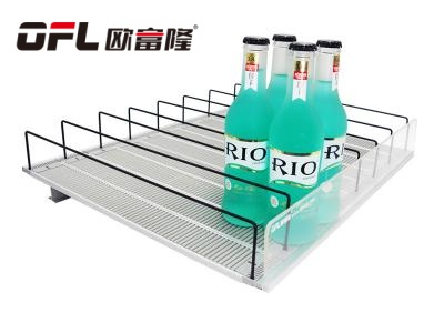 Flex gravity roller shelves