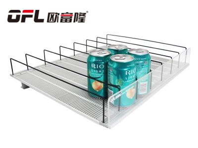 supermarket bottler drink shelf